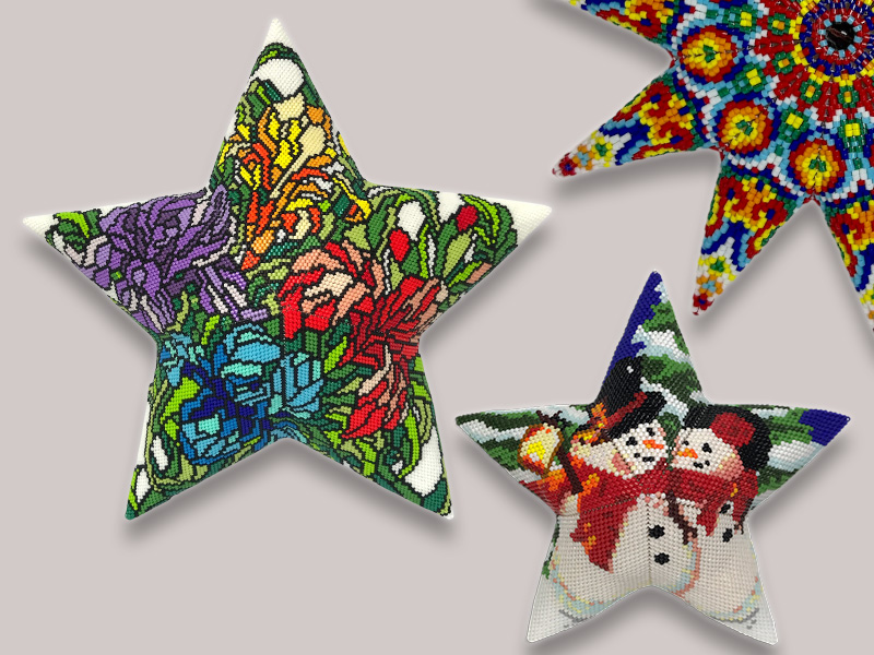 Beaded Star Patterns