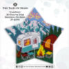 3D peyote star with a vintage camper and a red tent beading pattern preview