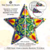 beading patterns for peyote stars with repetitive design