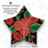 floral peyote star bead pattern preview