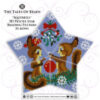 Squirrels Peyote Star beading pattern preview