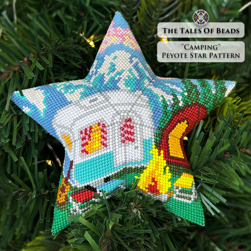 beaded christmas ornament pattern