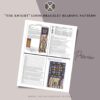 art inspired loom cuff bead pattern PDF file preview