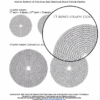 preview of circular brick stitch beading graphs for actual size Miyuki Round 11/0