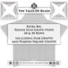 40 and 50 rows peyote star graph paper for beading