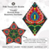 Peyote pod pattern preview showing a peyote pod graph and a mathing peyote star graph
