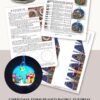 A glowing beaded bauble beading tutorial contents preview
