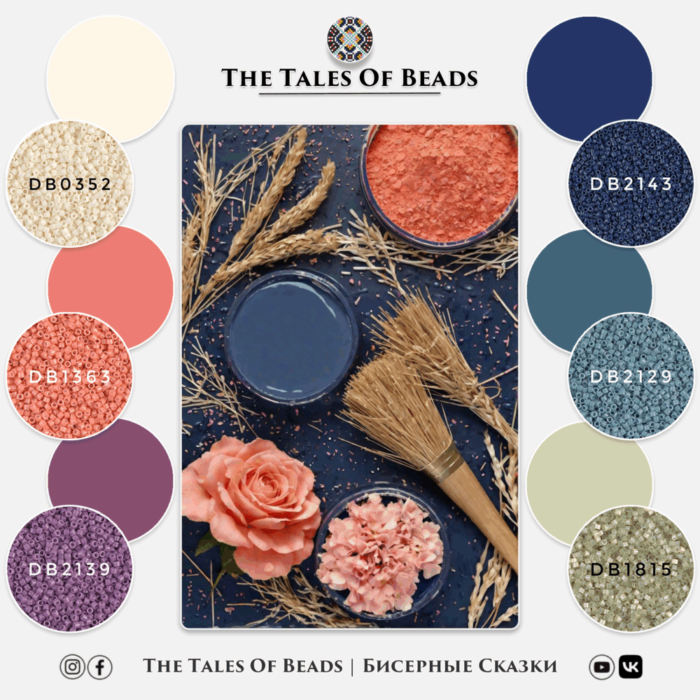 ☀️ 3 Summer Color Palettes for Your Next Beading Project - The Tales Of ...