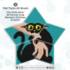 Om Nom Nom Peyote Star beading pattern graph preview