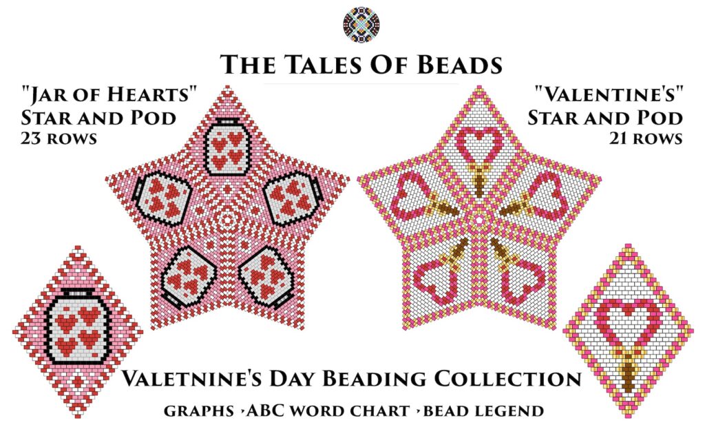 Free Valentine's beading patterns